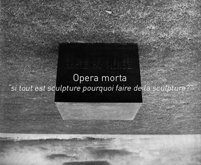 Opera morta